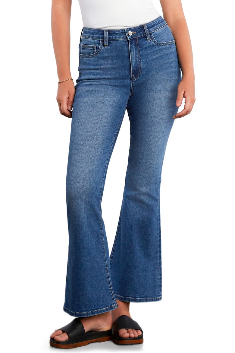 Perfect Flare Jeans, Main, color, CONCERT BLUE