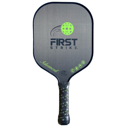 First Strike Pickleball Advanced Pickleball Paddle, 16 x 8 x 0.5" in Black  product