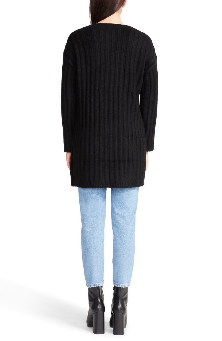 BB Dakota by Steve Madden Big Deal V-Neck Rib Sweater Dress, Alternate, color,