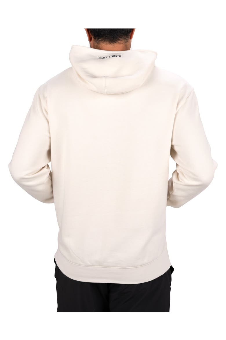 Clover Luck Hoodie, Alternate, color, Vanilla