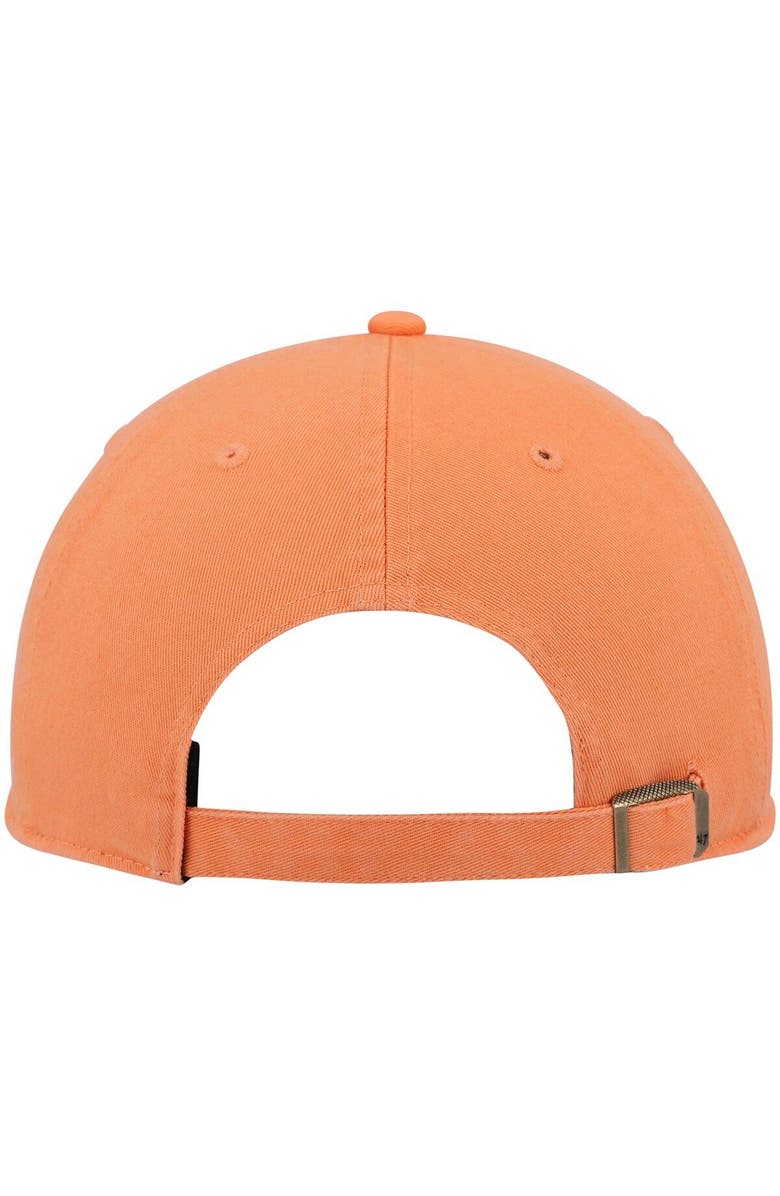 '47 Men's '47 Orange Milwaukee Brewers Mango Magenta Undervisor Clean Up Adjustable Hat, Alternate, color, 