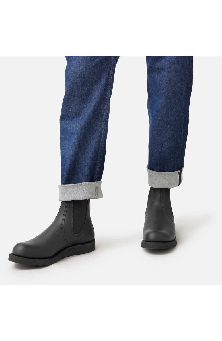 Red Wing Heritage Classic Chelsea Harness Leather Boot, Alternate, color, Black Harness