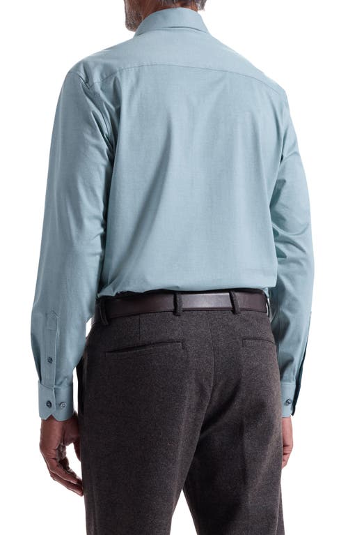Bugatchi Jimmy Ooohcotton® Button-up Shirt In Blue