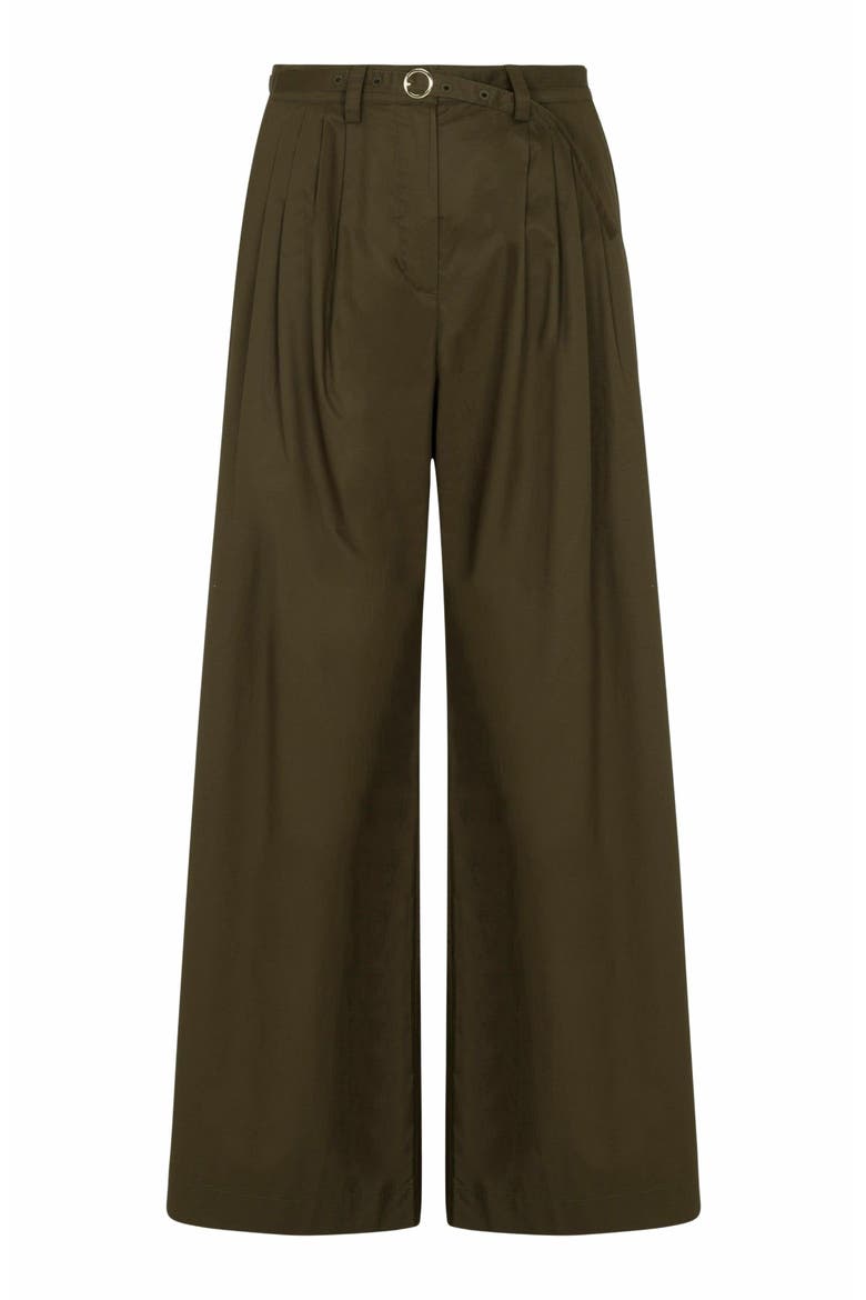 Raquel Twill Pant, Alternate, color, OLIVE