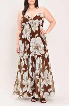 Floral Tiered Maxi Dress
