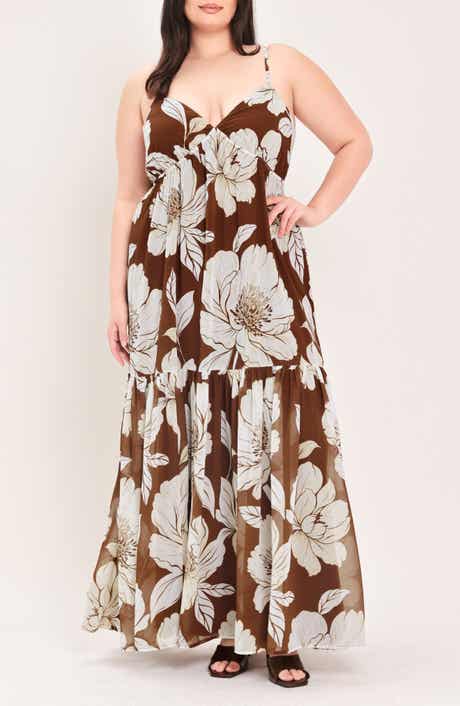 Floral Tiered Maxi Dress