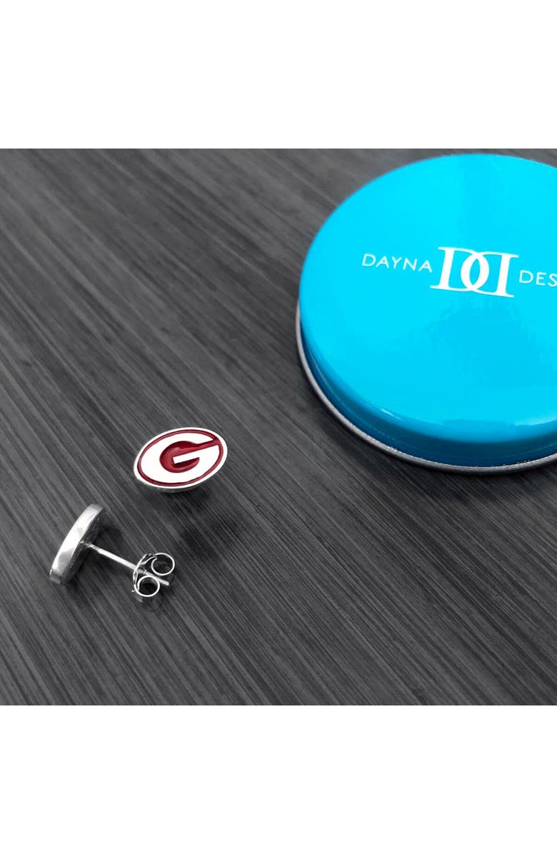 DAYNA DESIGNS Women's Dayna Designs Georgia Bulldogs Enamel Post Earrings, Alternate, color, 
