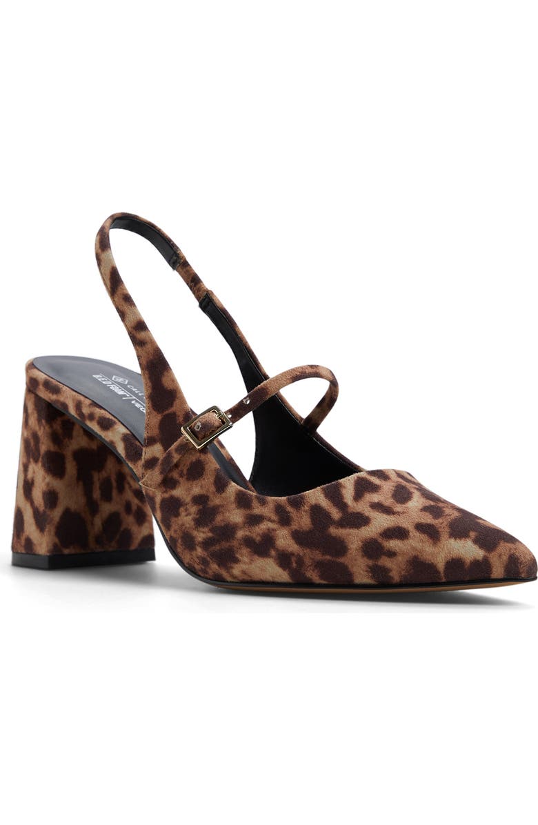 Call It Spring By Aldo Coquettte Slingback Pointed Toe Mary Jane Pump, Main, color, Brown