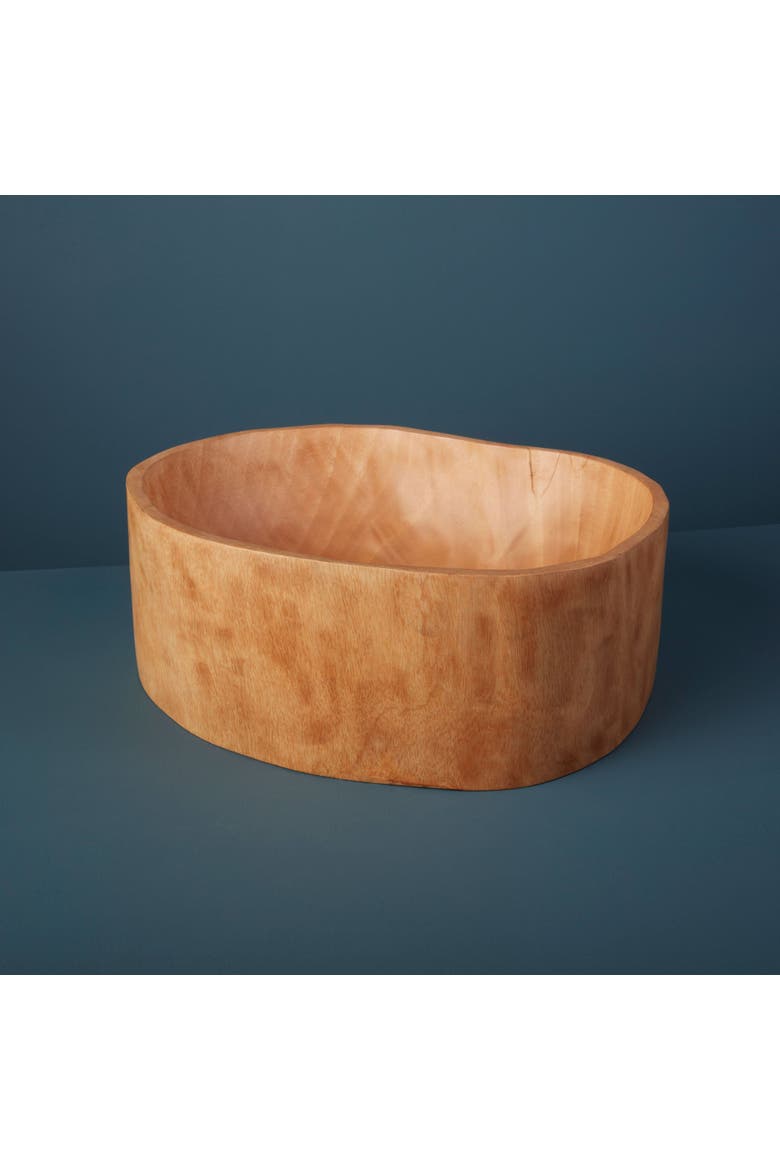 Kiln Mango Wood Bowl, Alternate, color, Mango