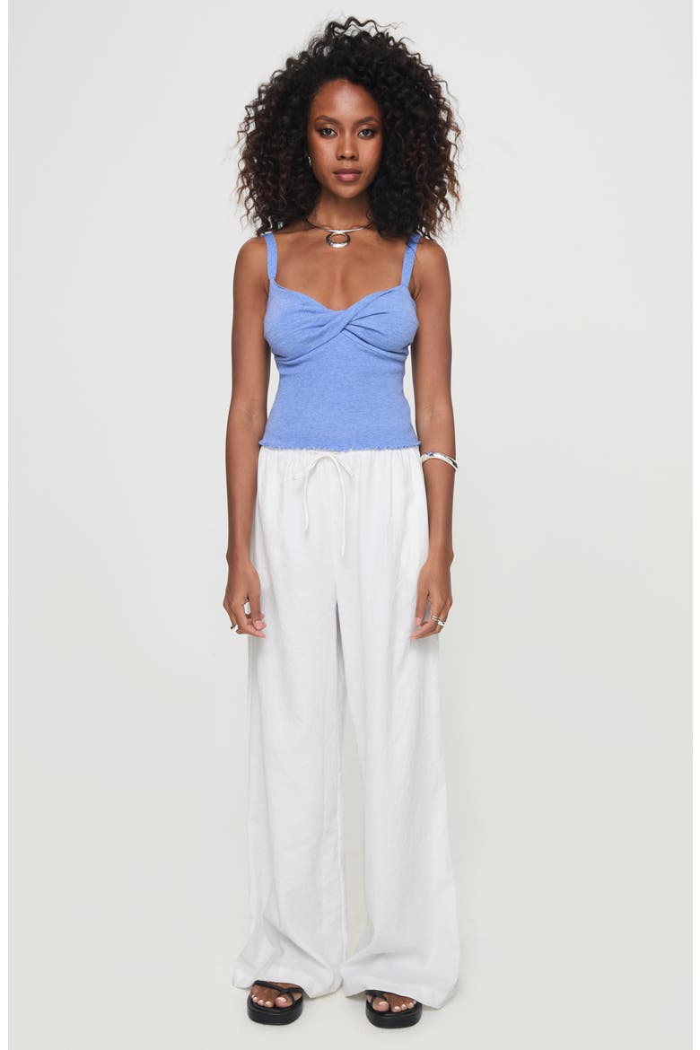 Dalma Twist Tank, Alternate, color, BLUE