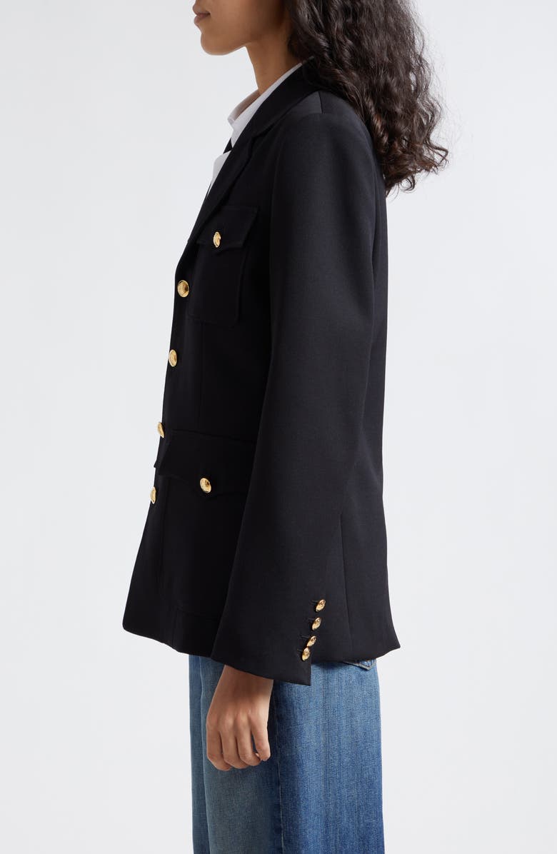 Nili Lotan Nelson Virgin Wool Blazer, Alternate, color, 