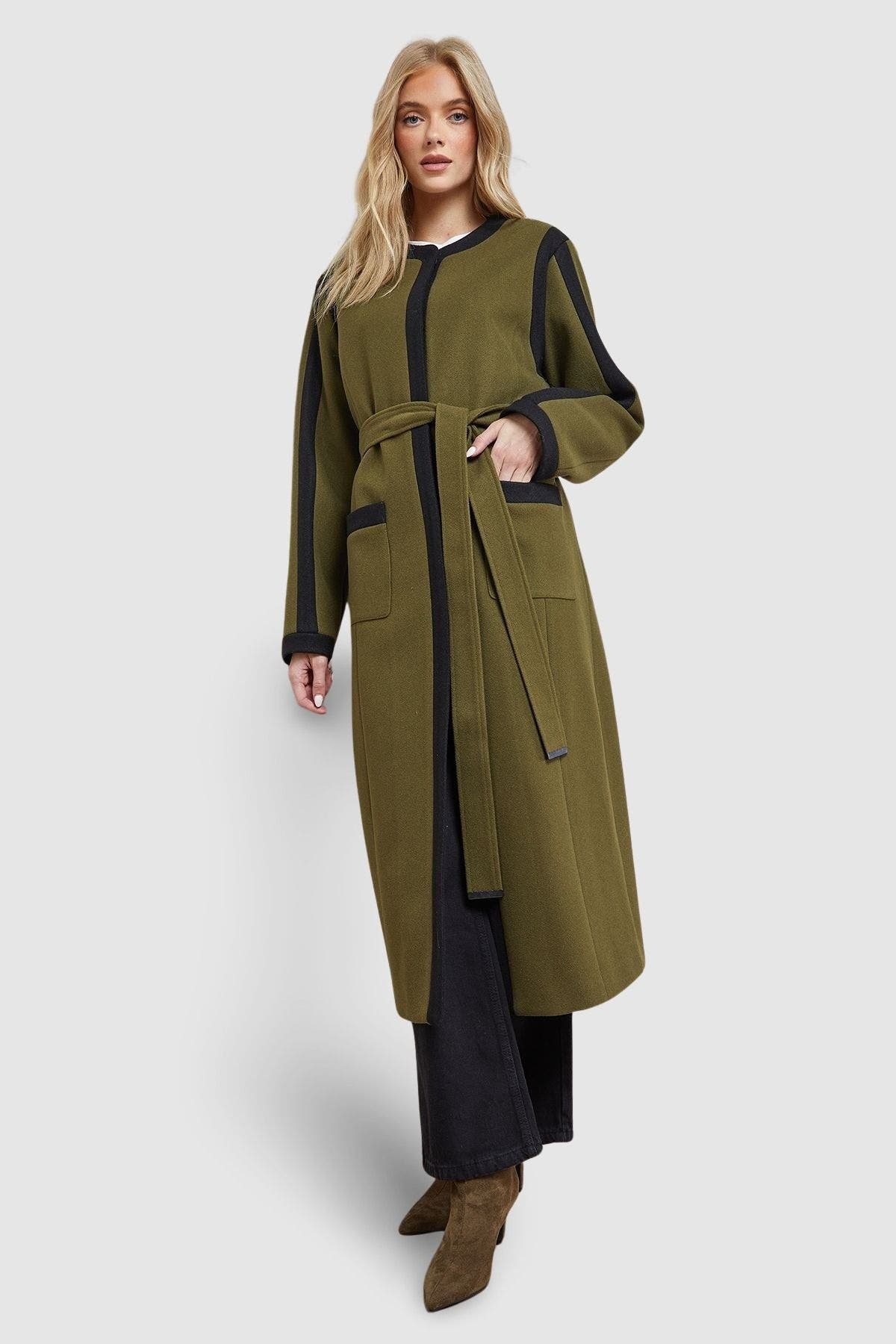 Tipped Coat - image 2