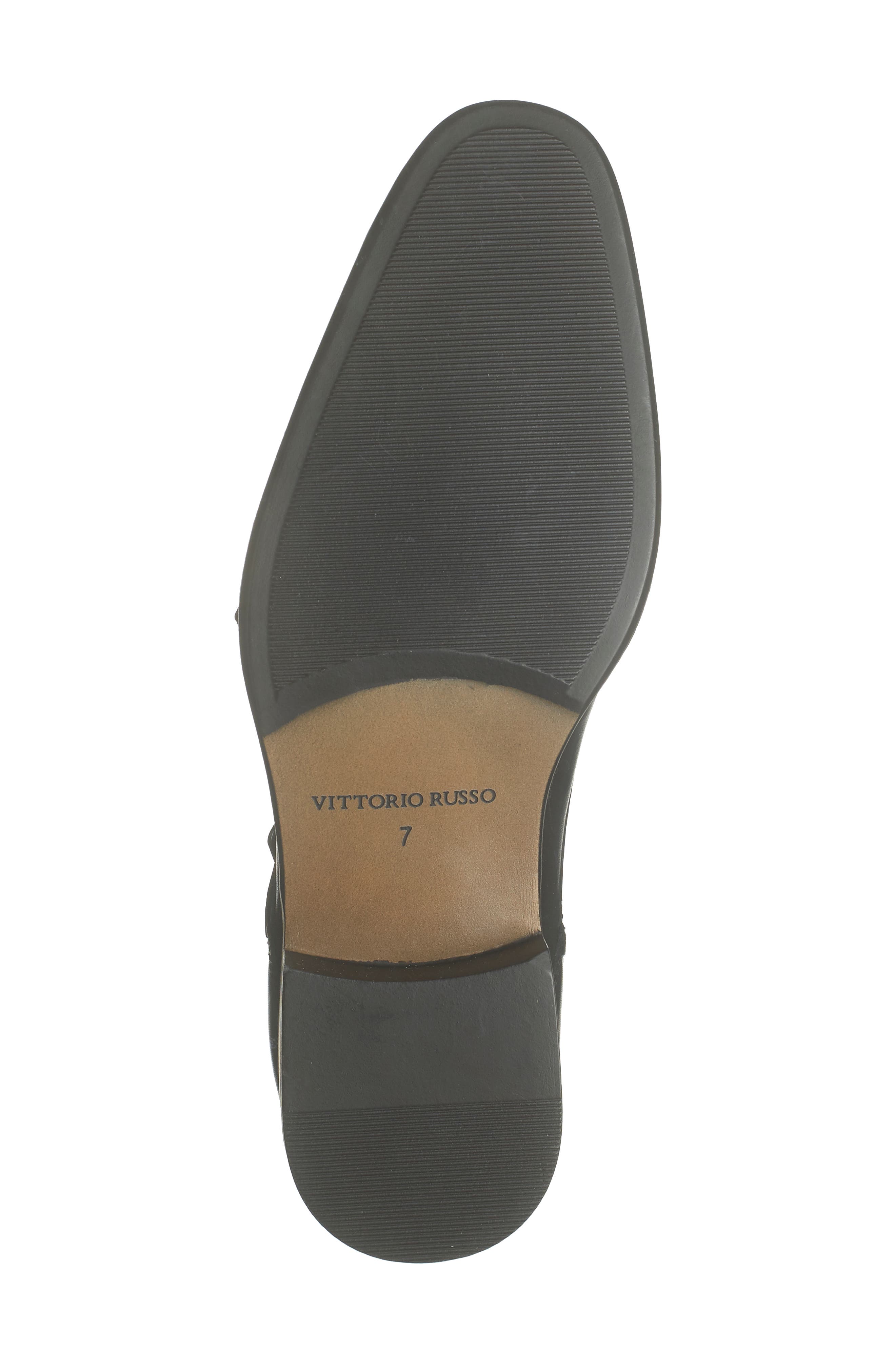 VITTORIO RUSSO Roma Monk Strap Shoe, Alternate, color, Black