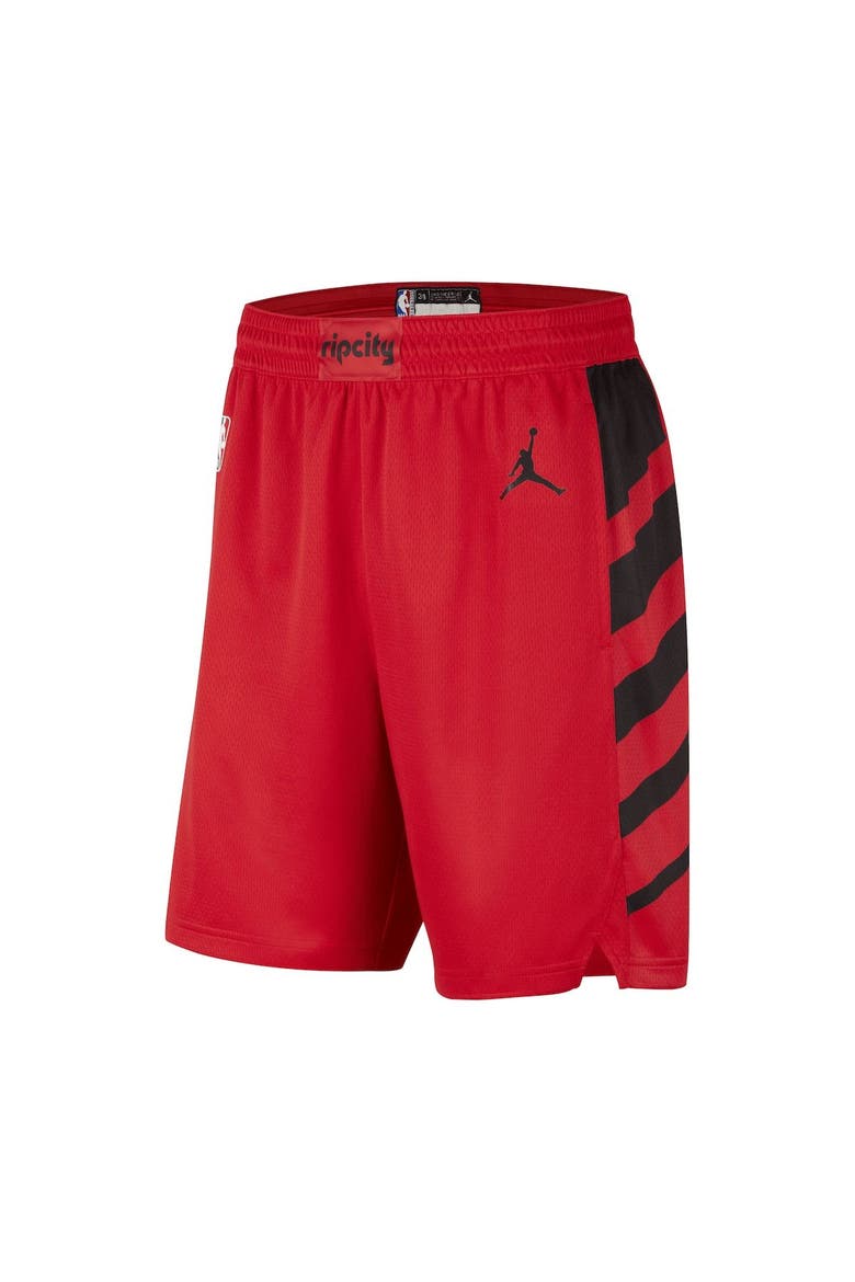 Men's Jordan Brand Red Portland Trail Blazers 2022/2023 Statement Edition Swingman Performance Shorts, Alternate, color, Red
