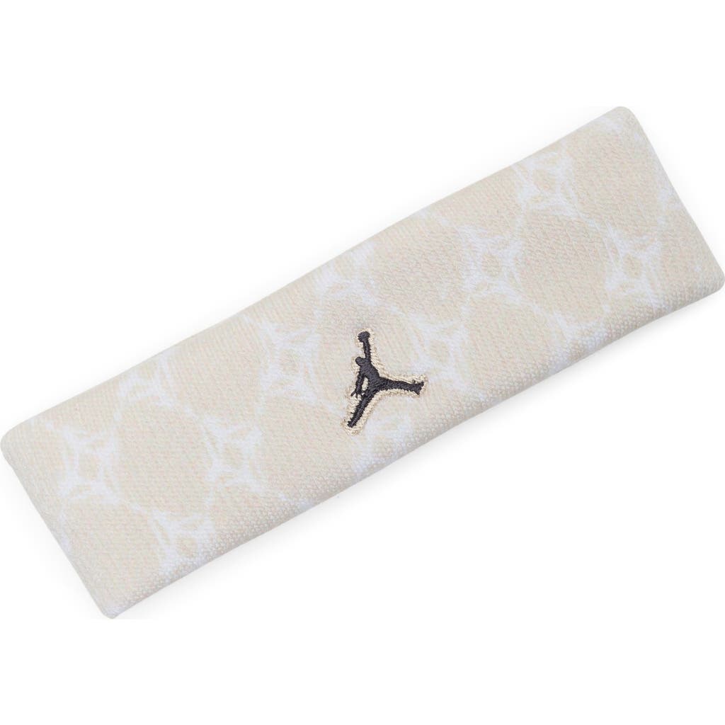 Jordan Jumpman Terry Headband In Neutral