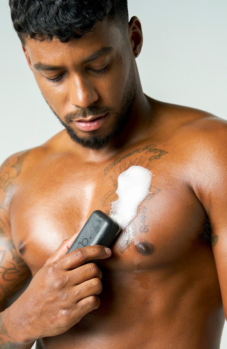 Buttah Skin 2-Pack Black Gold Skin Polishing Bar Soap, Alternate, color,