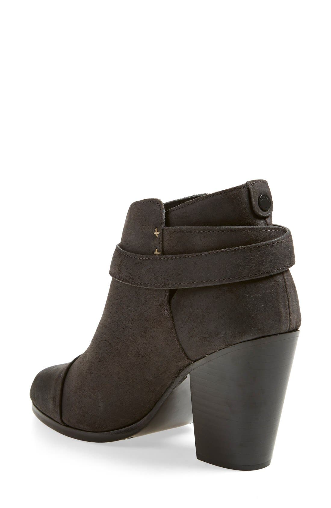 Harrow Leather Boot, Alternate, color, ASPHALT WAXY