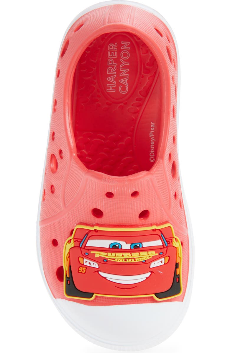 Harper Canyon Kids' Cars Water Shoe, Alternate, color, Red