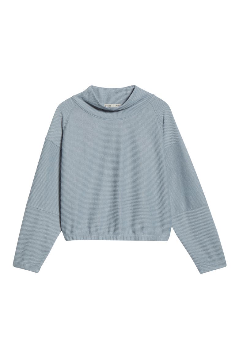 Olivia Cowl Neck Sweater, Alternate, color, QUARRY