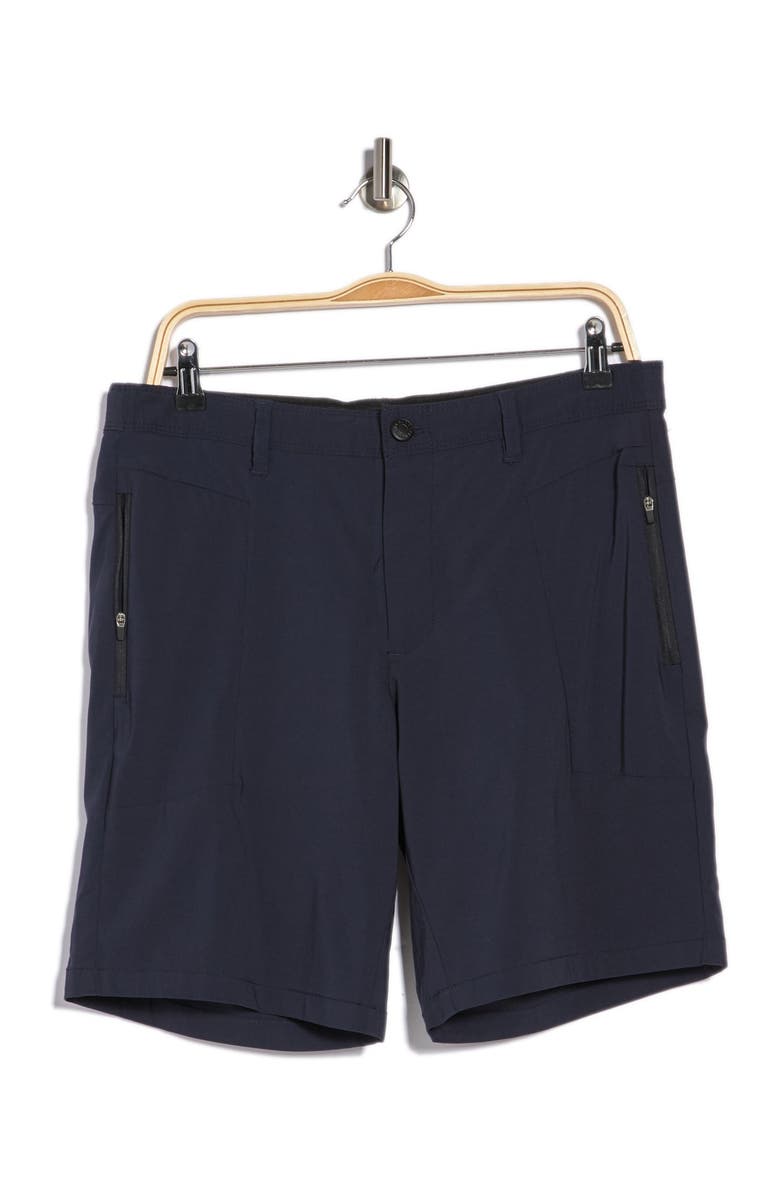 English Laundry Zip Pocket Tech Shorts, Alternate, color, 