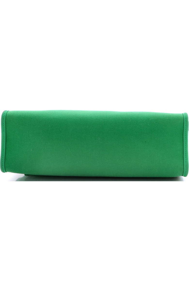 Pre-Owned Hermes Herbag Zip Leather and Toile 31, Alternate, color, Green