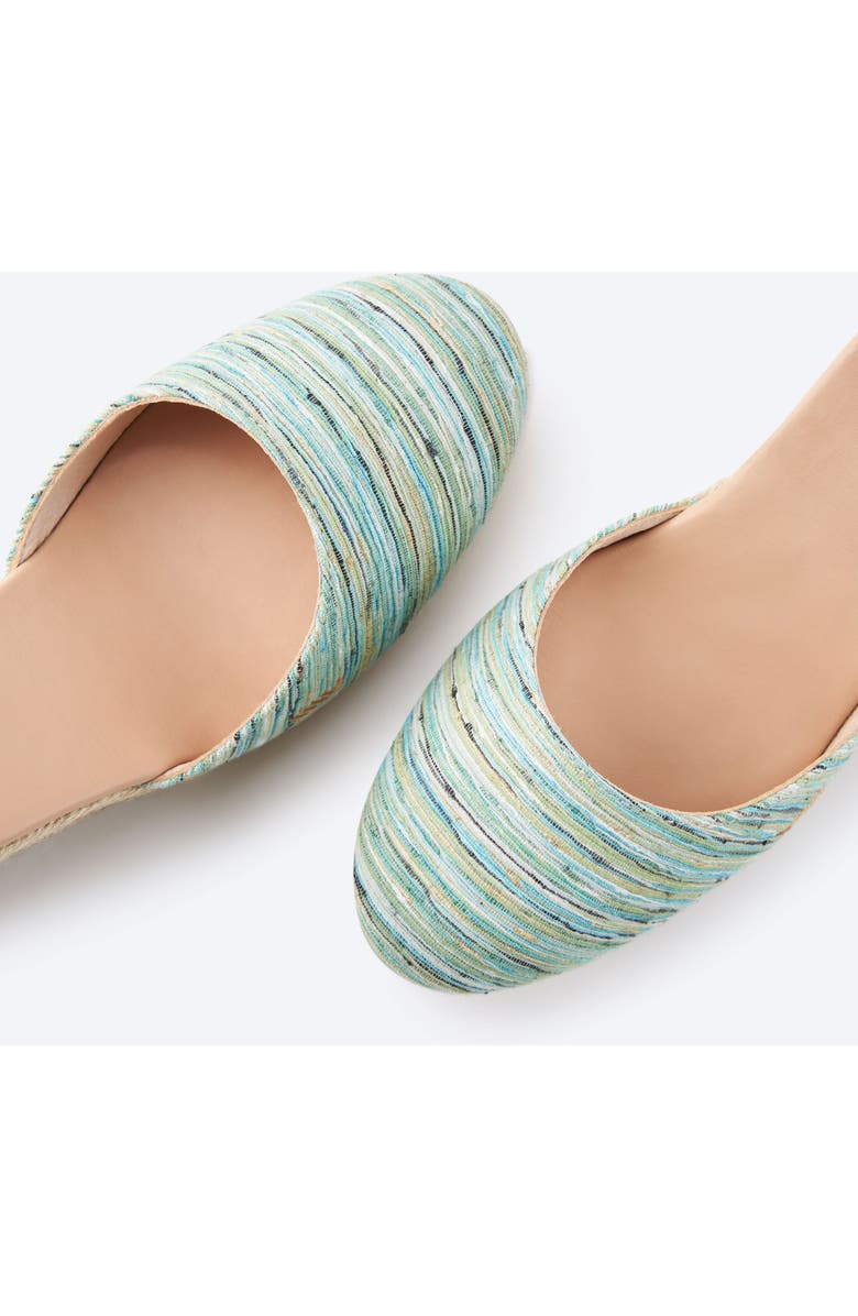 VISCATA Estartit Archive Canvas Espadrille Wedges, Alternate, color, Multicolor Blue