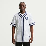 Nike Men's Nike White Inter Milan Club Baseball Jersey