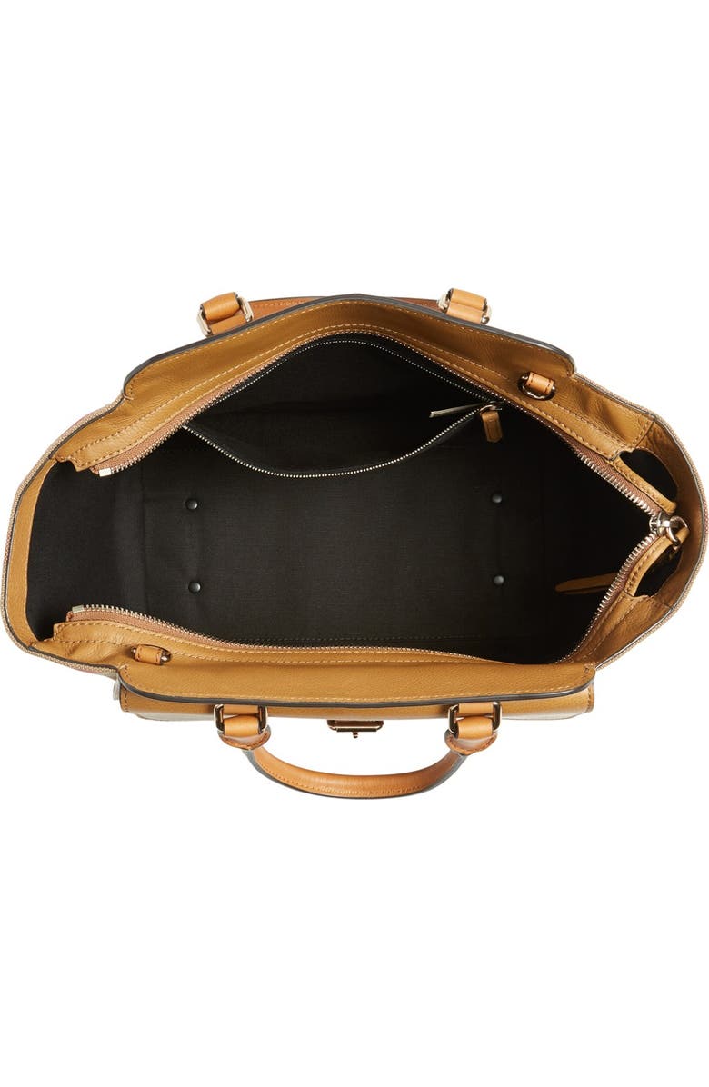 Burberry 'Medium Harcourt' Satchel, Alternate, color,