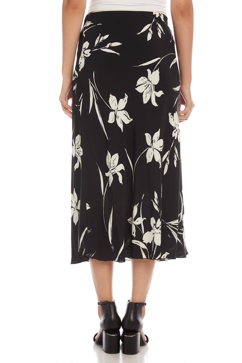 Floral Bias Cut Midi Skirt, Alternate, color, FLORAL