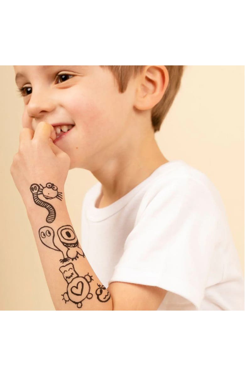 nailmatic Tattoo Pen For Kids, Alternate, color, Black