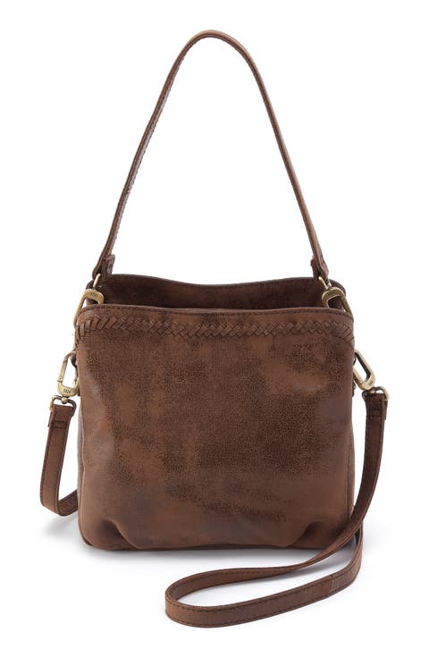 Starr Convertible Leather Shoulder Bag