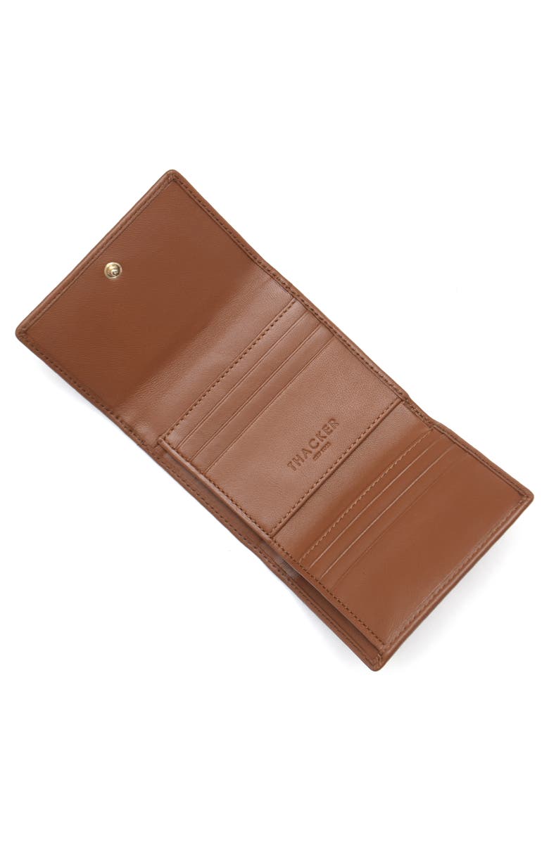 Thacker Skylar Leather Wallet, Alternate, color, Fawn