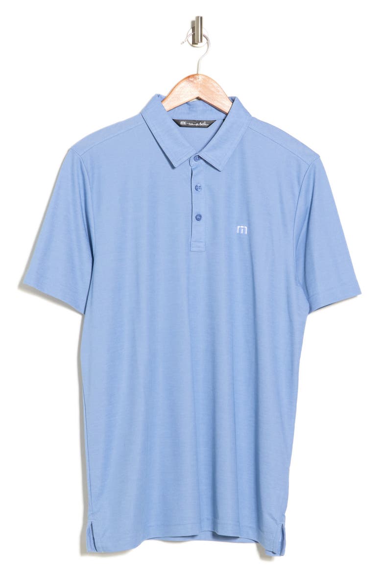 Langley Polo Shirt, Alternate, color, HEATHER ALLURE