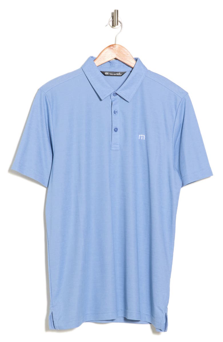 TravisMathew Langley Polo Shirt, Alternate, color, Heather Allure