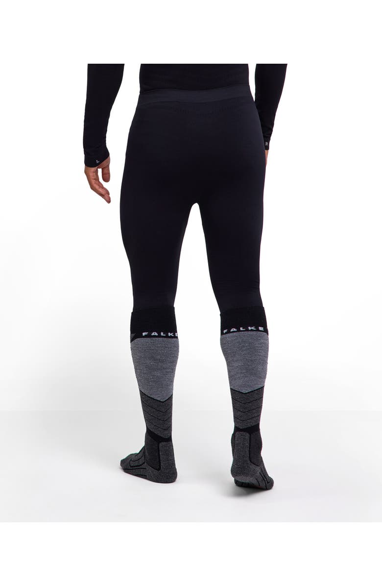 Falke Maximum Warm Sustainable 3/4 Base Layer Bottom, Alternate, color, Black