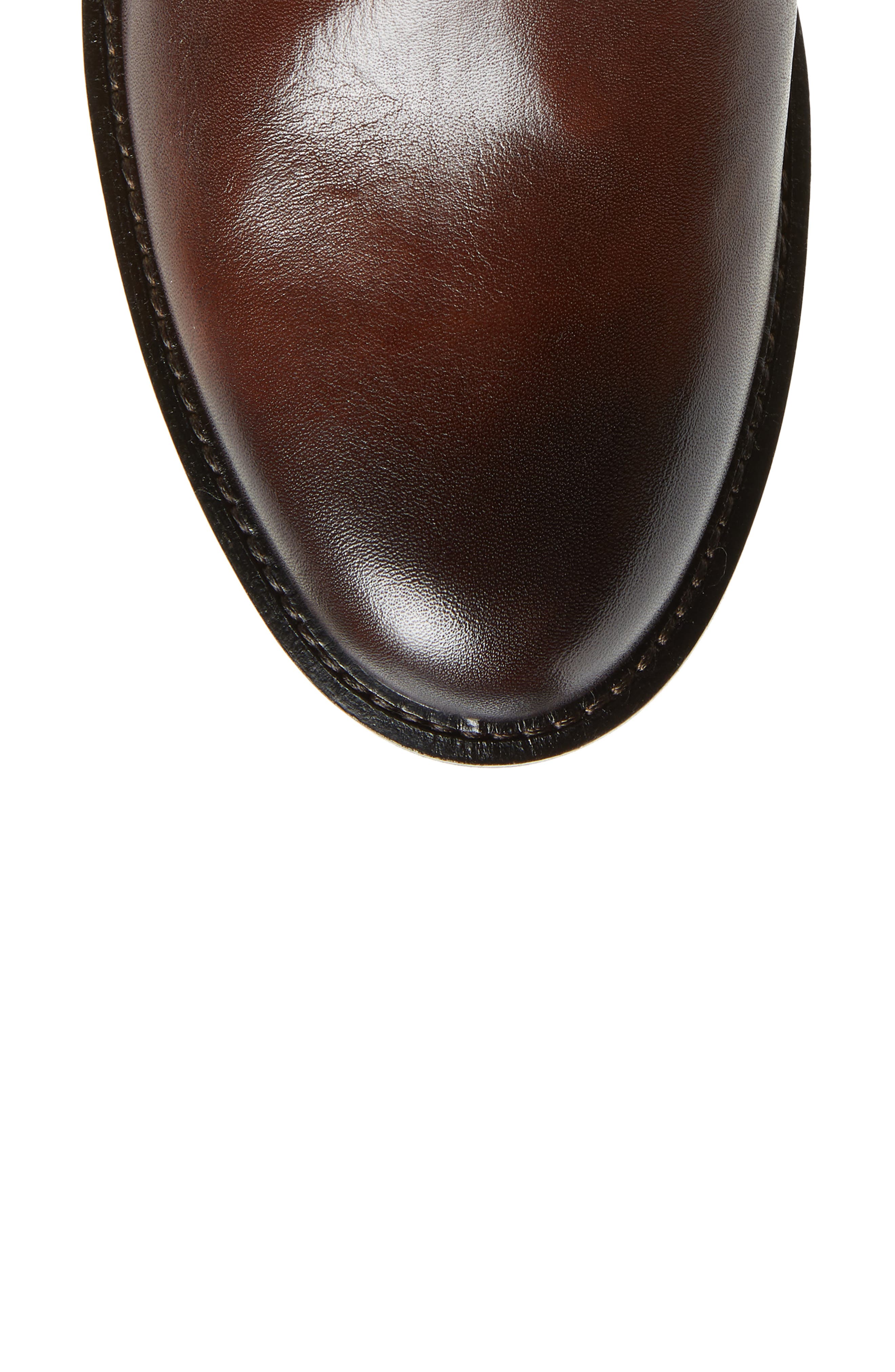 Shape 25 Tall Buckle Boot, Alternate, color, BISON LEATHER