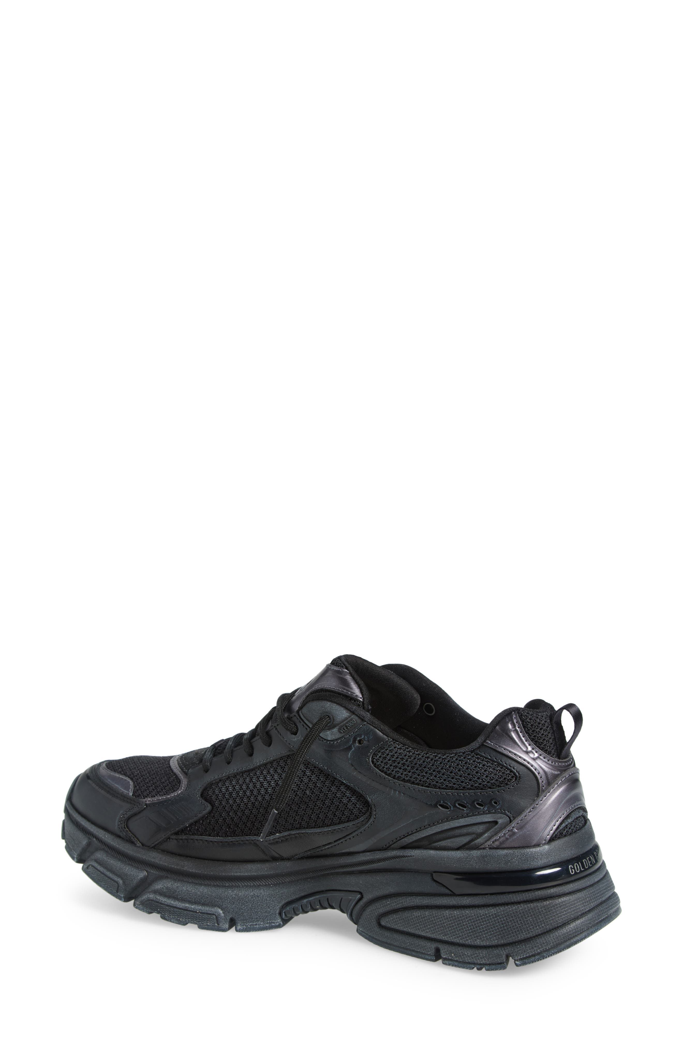 Golden Goose Lightstar Sneaker, Alternate, color, Black