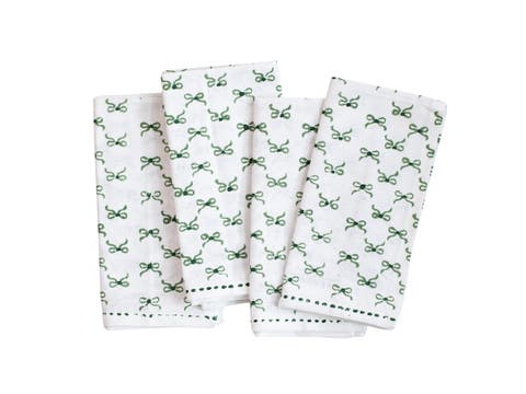 Bows Napkins - Set of 4