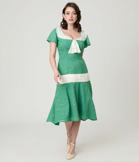 1920s Wilshire Flapper Day Dress