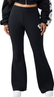 True Religion Crystal Branded Flare Pants