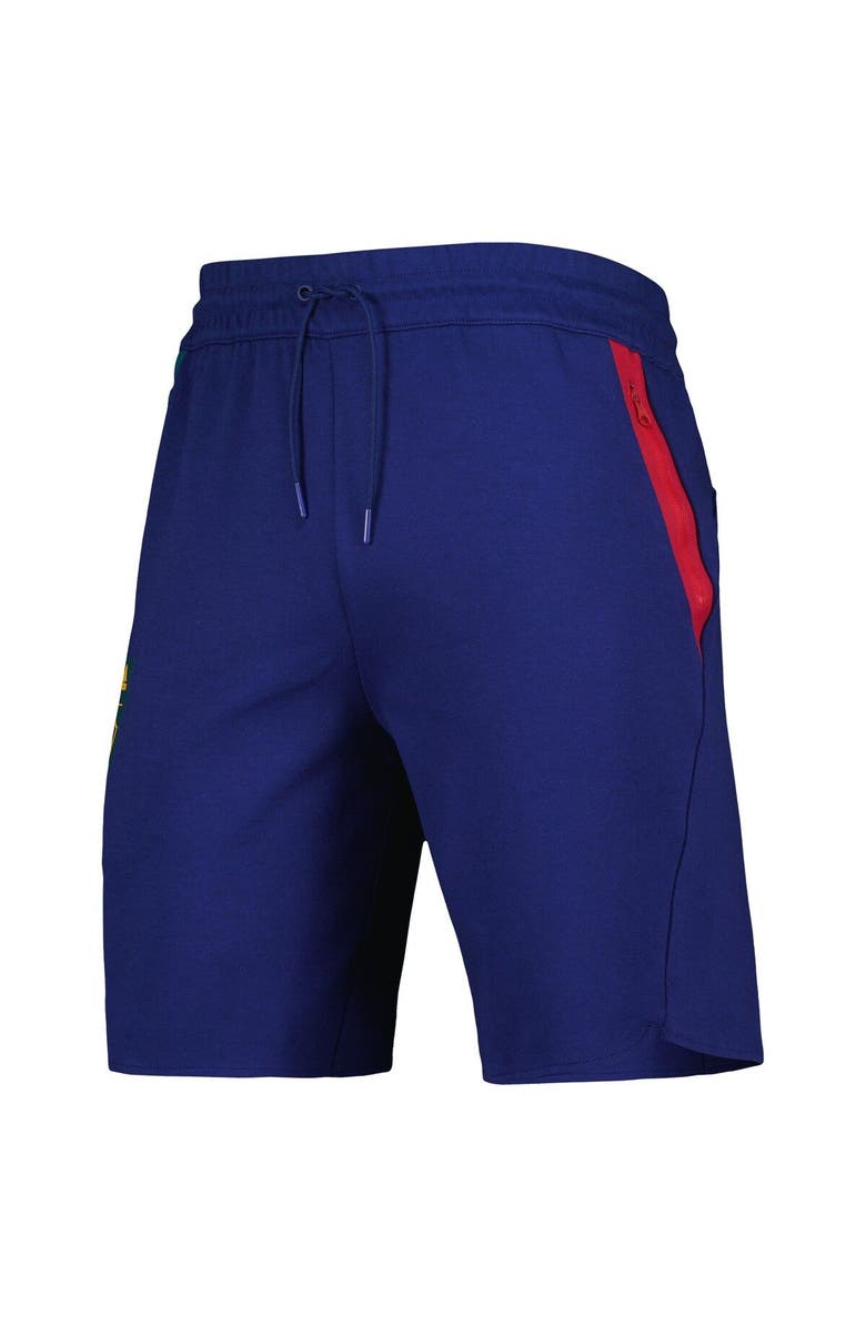 adidas Men's adidas Navy LA Galaxy 2023 Player Travel Shorts, Alternate, color,