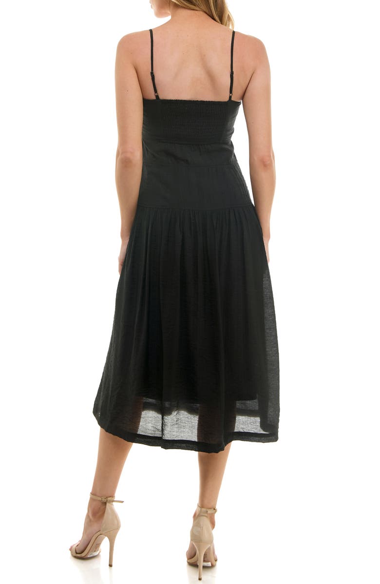Socialite Tiered Midi Sundress, Alternate, color, 