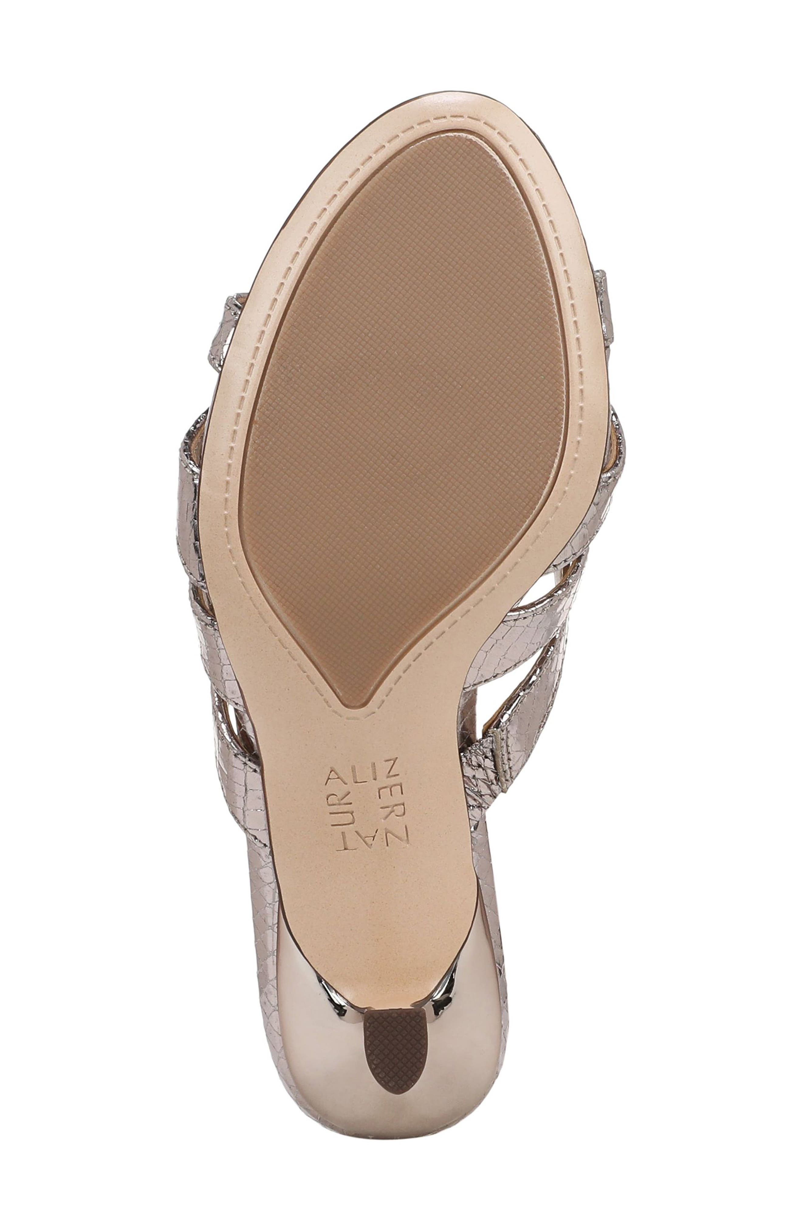 27 EDIT Naturalizer Tuesday Slide Sandal, Alternate, color, Pewter