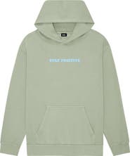 Dalix Womens Stay Positive Relaxed Hoodie
