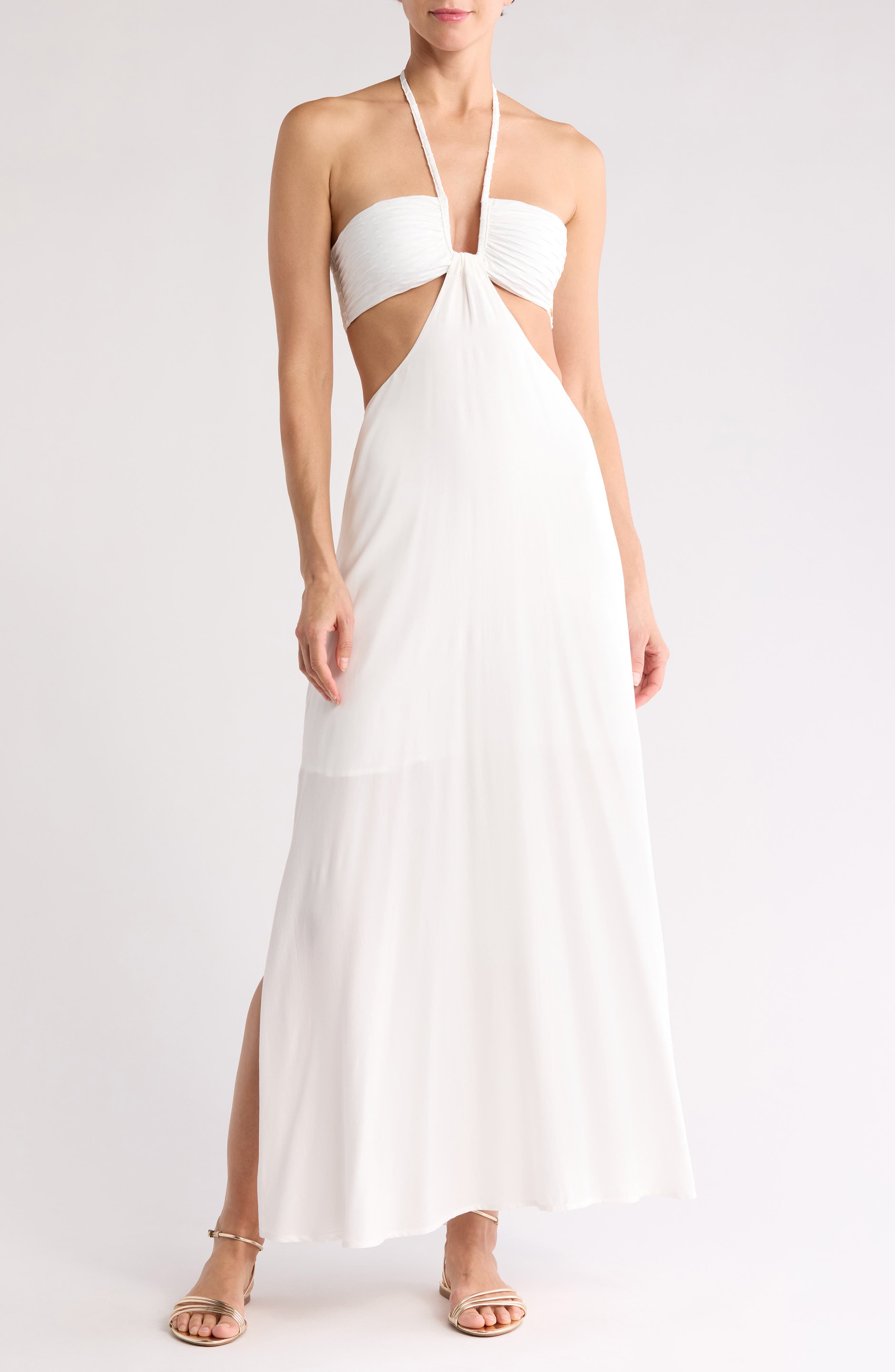 halter maxi dress nordstrom