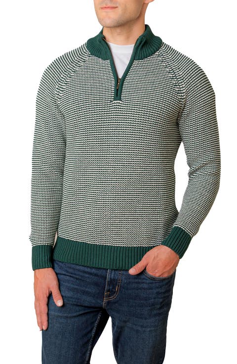 Organic Half Zip Ski Pullover Sweater