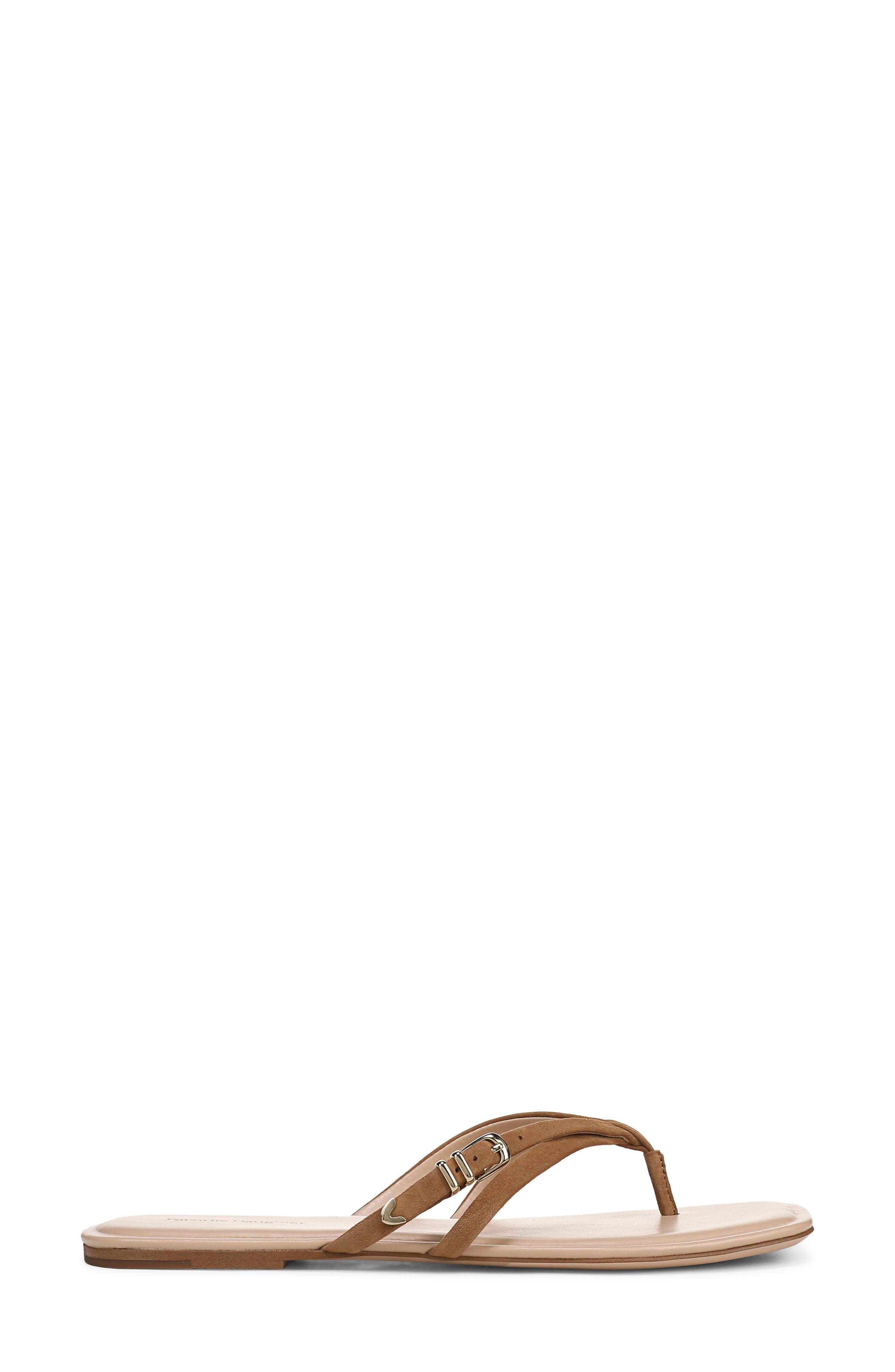 Cameron Flip Flop, Alternate, color, BROWN SUGAR