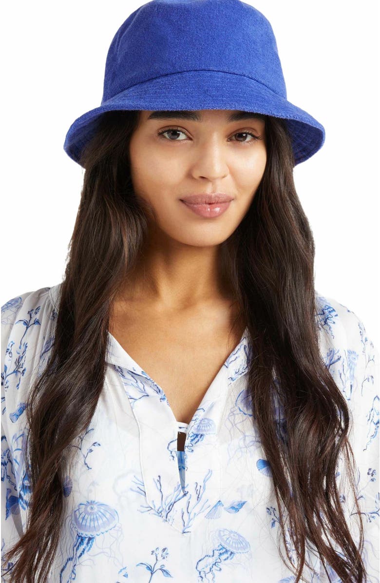 Vilebrequin Unisex Solid Terry Hat, Alternate, color, Marrakech