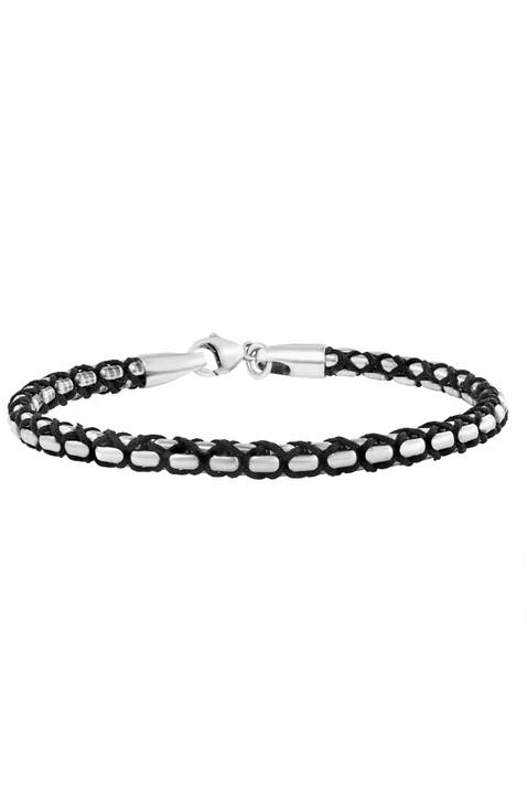 Classic Curb Chain Bracelet in Sterling Silver