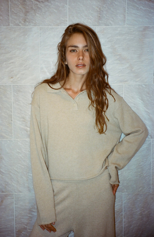 All My Love Katie Sweater In Brown
